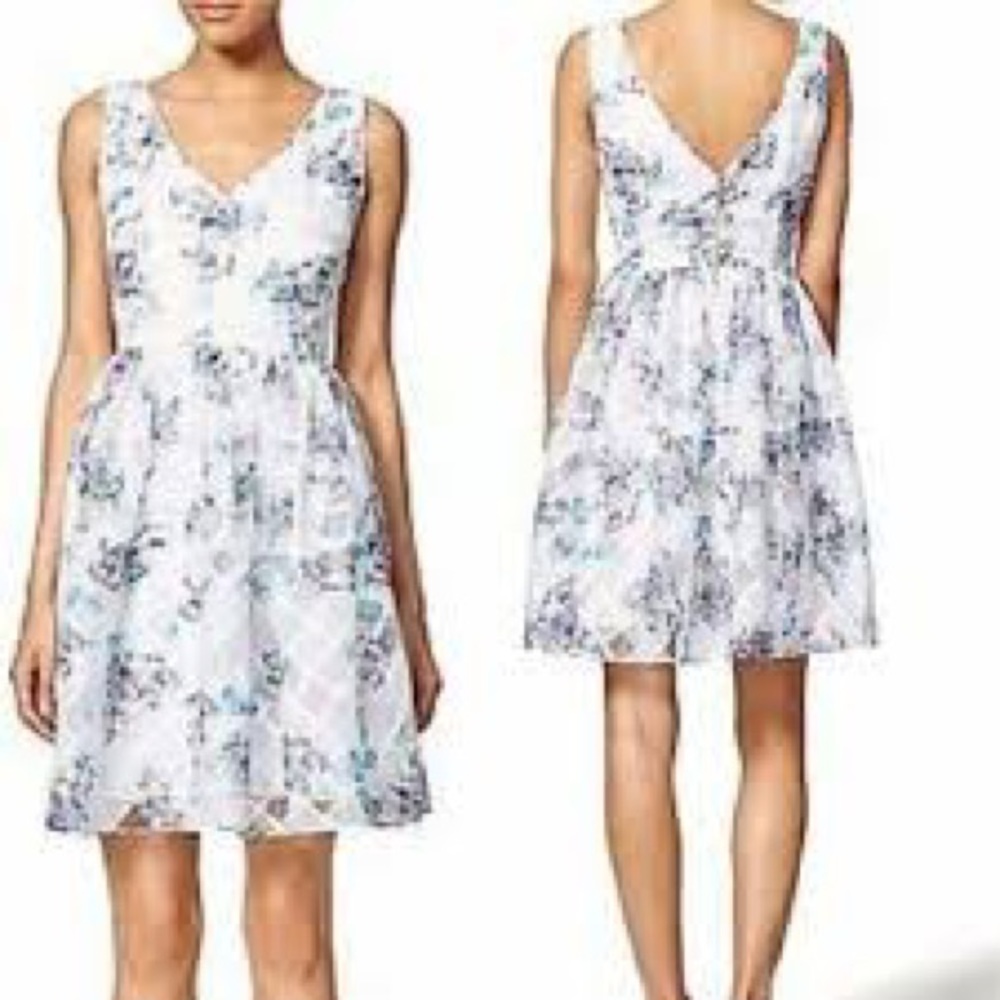 Anthropologie Maeve peony garden party dress